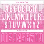 White Jersey Uniform Soccer Custom Sublimation Pink White Jersey Uniform Soccer Custom Sublimation Pink