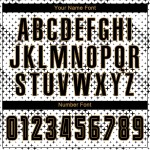 Uniform Soccer White Sublimation Custom Black-Old Gold Jersey