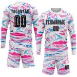 Soccer Sublimation Figure Custom Uniform Jersey Black-Pink Soccer Sublimation Figure Custom Uniform Jersey Black-Pink