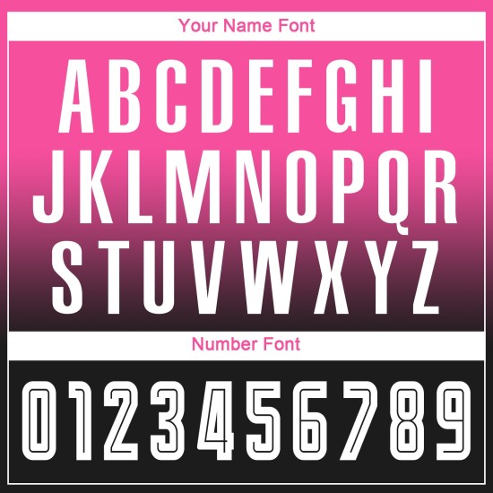 Custom Jersey Sleeve Pink White-Black Sublimation Fade Fashion Soccer Long Uniform Custom Jersey Sleeve Pink White-Black Sublimation Fade Fashion Soccer Long Uniform