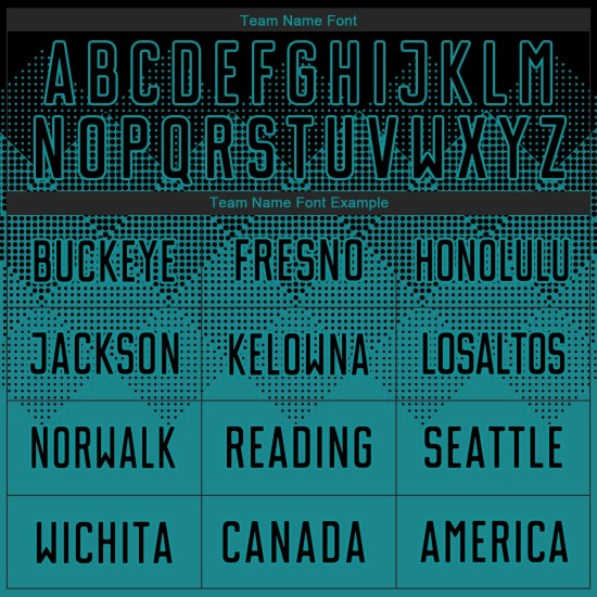 Jersey Soccer Custom Sublimation Uniform Teal Black Jersey Soccer Custom Sublimation Uniform Teal Black