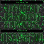 Green Jersey Uniform Custom Sublimation Soccer Black Neon Green Jersey Uniform Custom Sublimation Soccer Black Neon