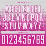 Uniform White Deep Pink Custom Sublimation Soccer Jersey Uniform White Deep Pink Custom Sublimation Soccer Jersey