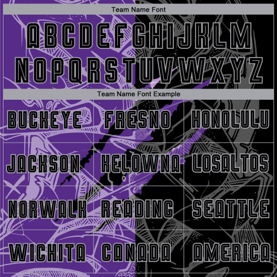 Pattern Uniform Custom Purple-Gray Sublimation Graffiti Jersey Black Scratch Soccer Pattern Uniform Custom Purple-Gray Sublimation Graffiti Jersey Black Scratch Soccer