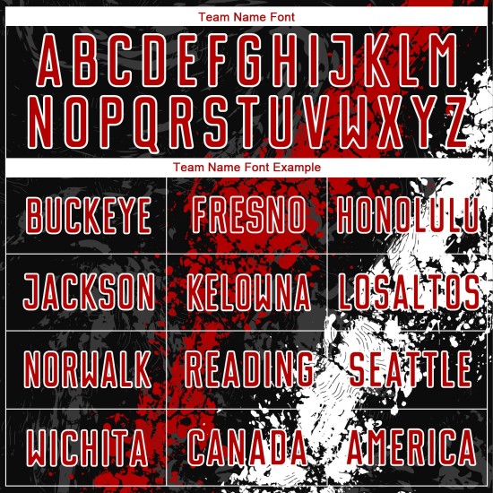 Jersey Red-White Custom Uniform Black Soccer Sublimation Jersey Red-White Custom Uniform Black Soccer Sublimation