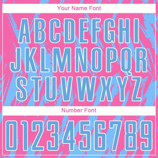 Light Custom Blue-White Soccer Jersey Uniform Pink Sublimation Light Custom Blue-White Soccer Jersey Uniform Pink Sublimation