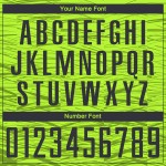 Uniform Green Custom Jersey Neon Black Soccer Sublimation